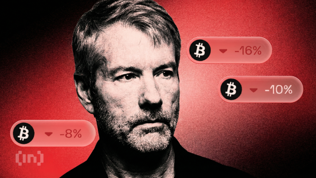 MicroStrategy and BitMine Stocks Drop as Crypto Market Slides