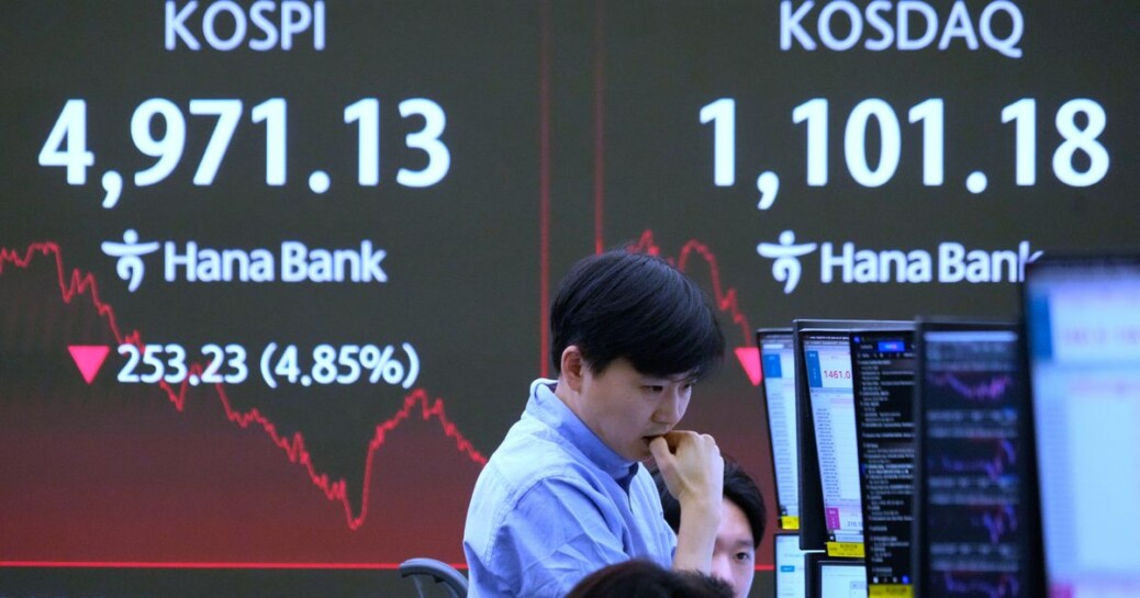 Bitcoin plunges up to 8% and South Korea's Kospi sinks nearly 4% in the latest tech-led sell-off :: WRAL.com